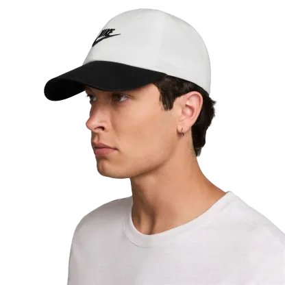 Nike Club H86 Adjustable Cap - White/Black - Image 3