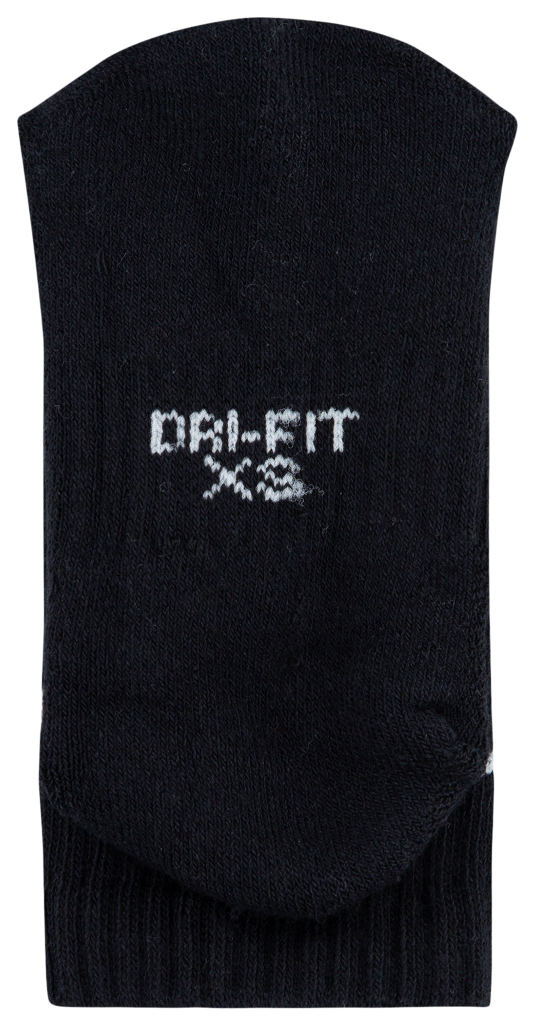 Nike 6 Pack Dri-FIT Performance Basic Crew Socks 童款 - Dark Grey Heather/Black - Image 3