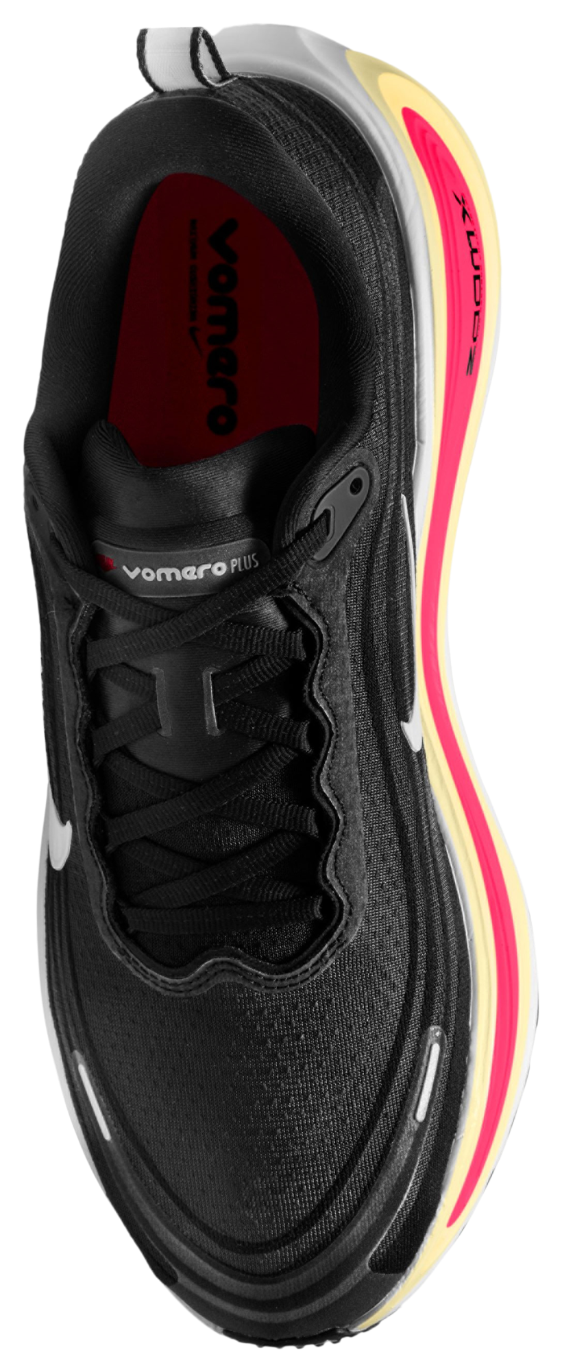 Nike Vomero Plus - White/Bright Crimson/Black - Image 3