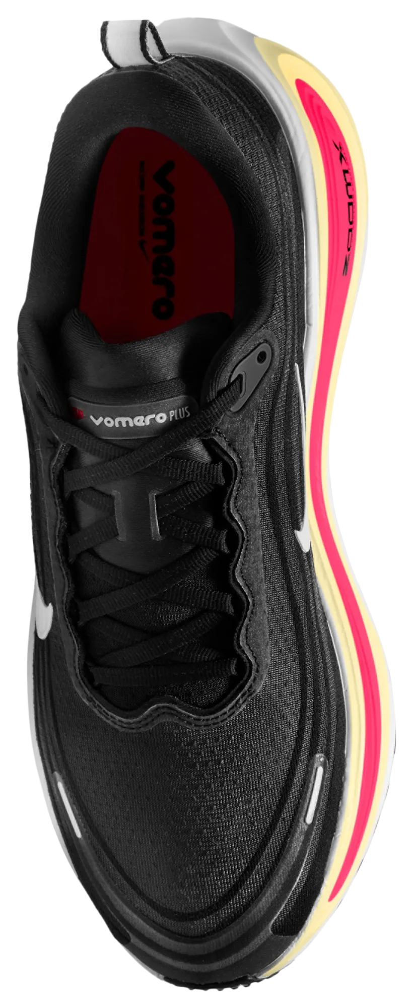 Nike Vomero Plus - White/Bright Crimson/Black - Image 3