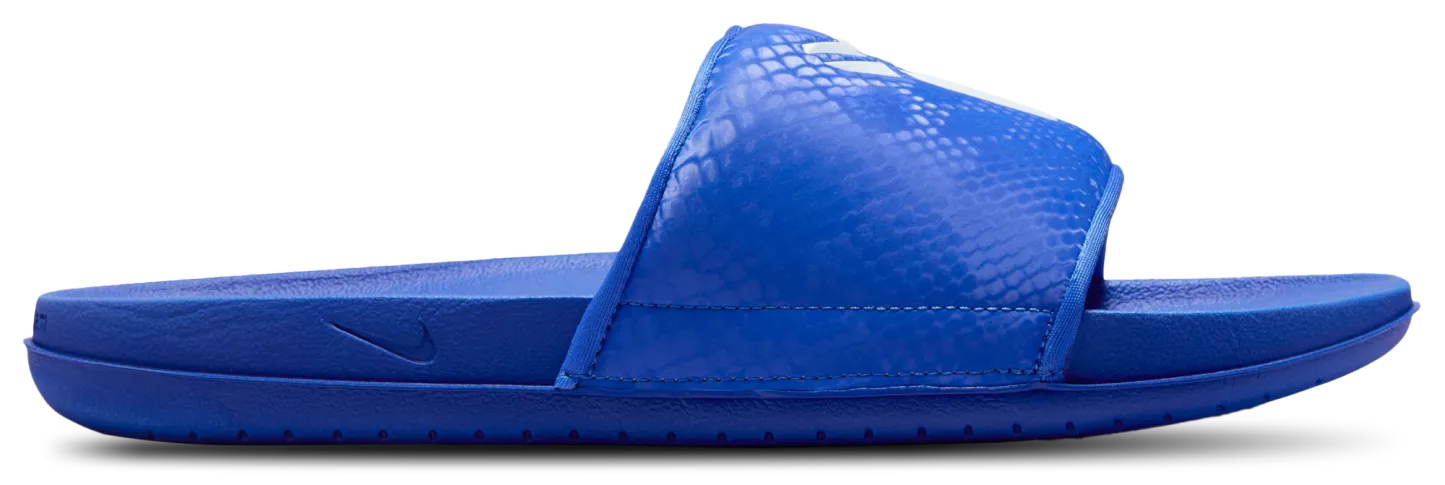 Nike Kobe Off Court Slides - White/Hyper Royal Blue - Image 1