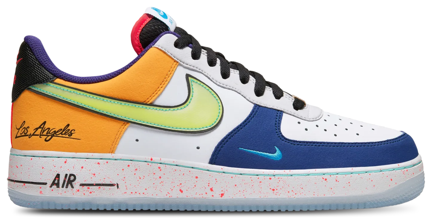 Nike Air Force 1 '07 LV8 - White/Black/Hyper Jade - Image 1
