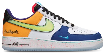Nike Air Force 1 '07 LV8 - White/Black/Hyper Jade - Image 1