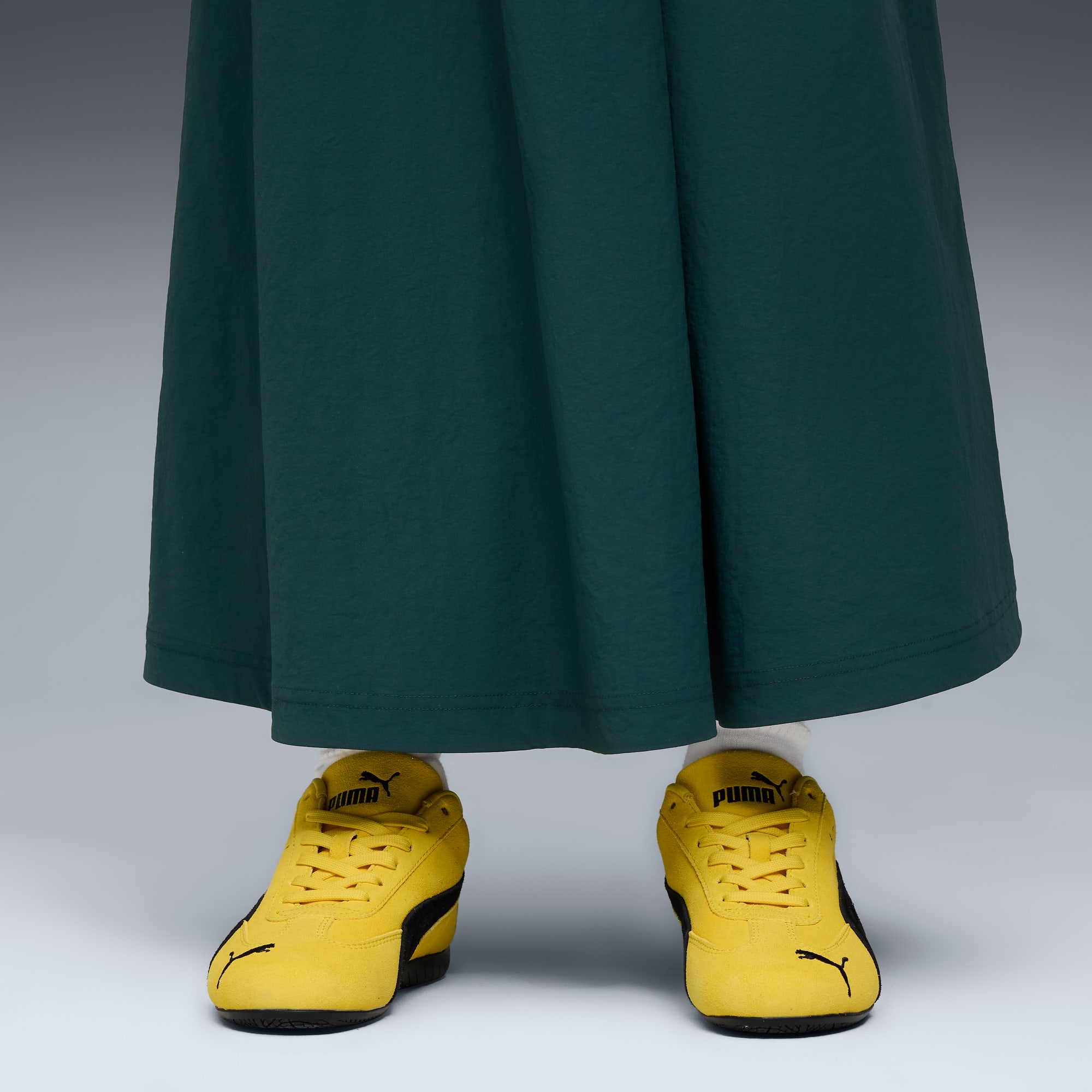 Speedcat OG Big Kids' Sneakers - Pelé Yellow-PUMA Black - 2