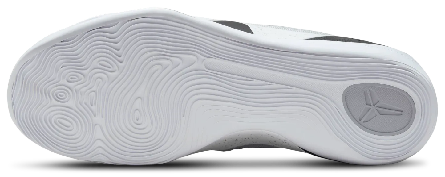 Nike Kobe 9 Elite Low EM - Wolf Grey/White - Image 5