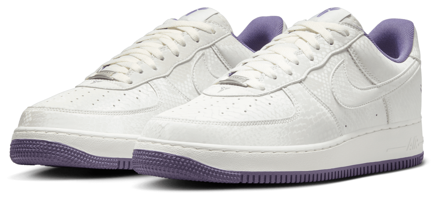 Nike Kobe Air Force 1 Low - Purple/Summit White - Image 6