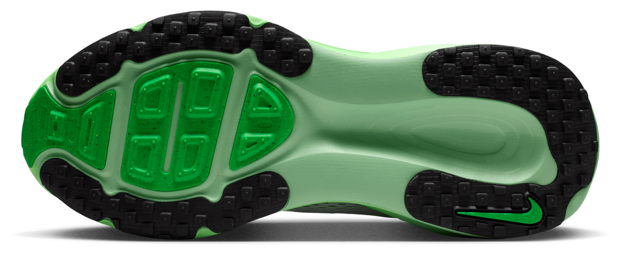 Nike Vomero 18 - White/Mtlc Silver/Illusion Green - Image 5