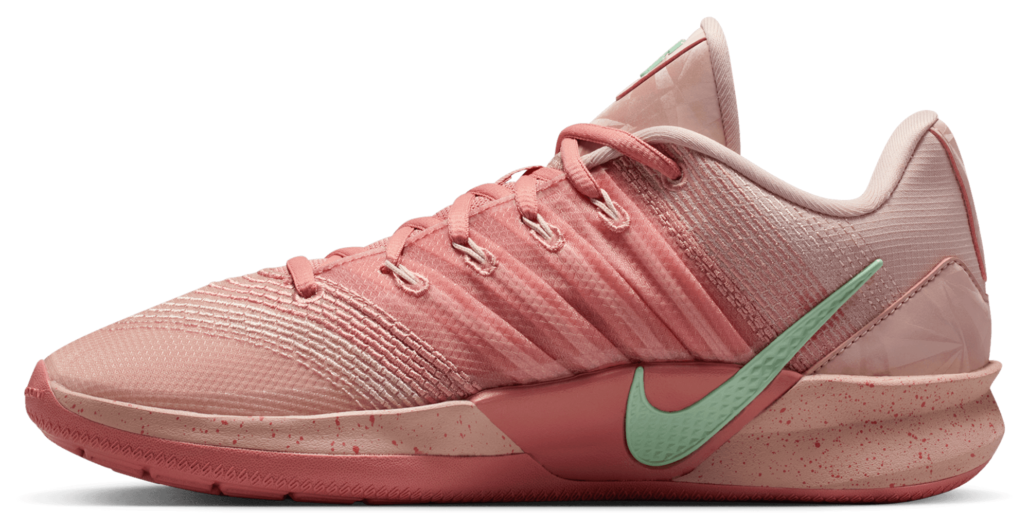 Nike Sabrina 3 - Red Stardust/Pink Oxford/Coconut Milk - Image 2