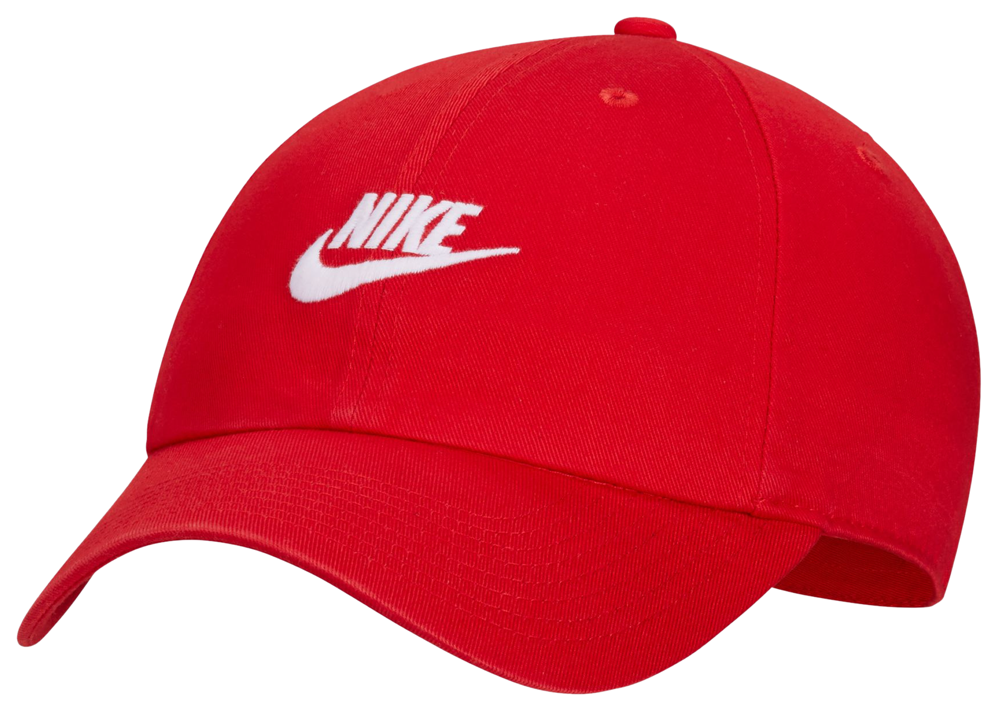Nike Club H86 Adjustable Cap - White/Red - Image 1