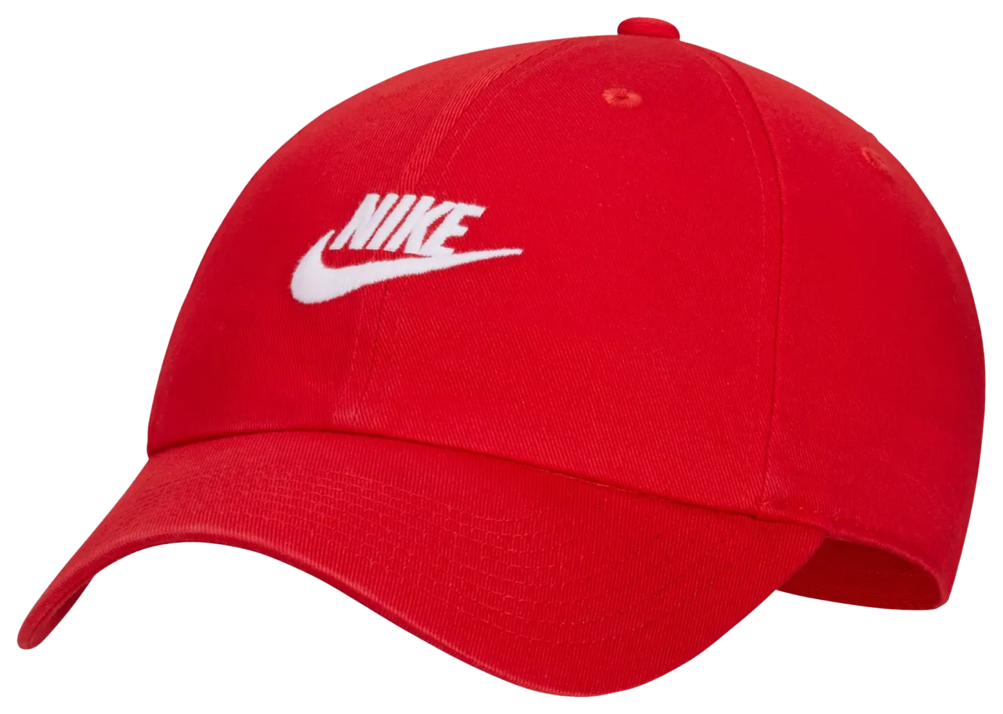 Nike Club H86 Adjustable Cap - White/Red - Image 1