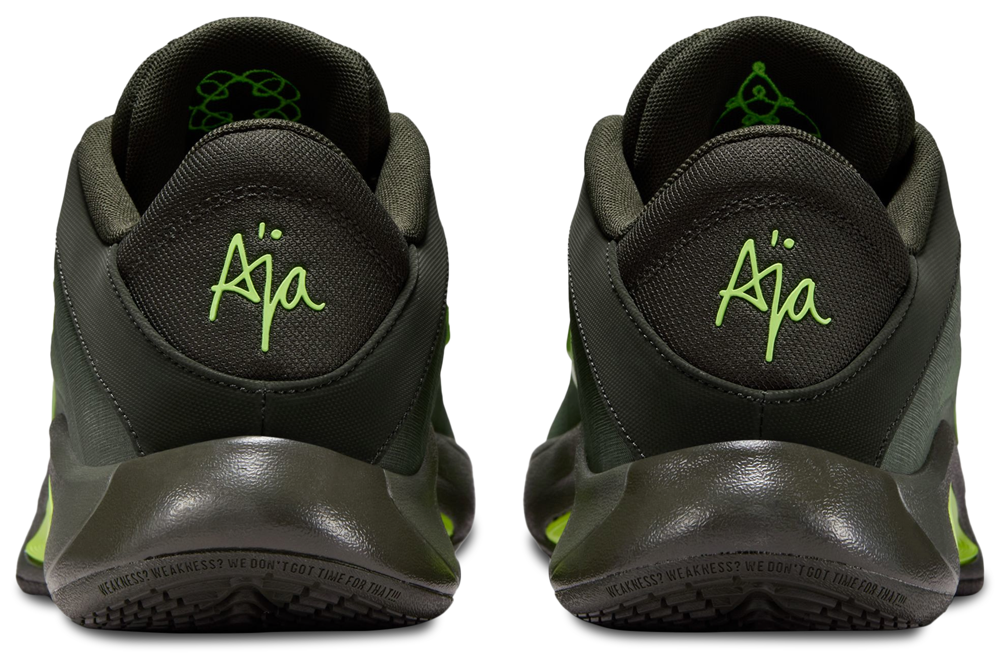 Nike A'One - Sequoia/Volt/Cargo Khaki - Image 3