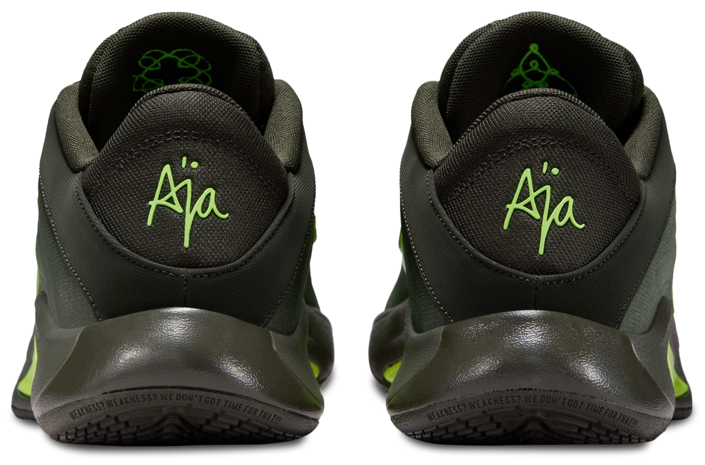 Nike A'One - Sequoia/Volt/Cargo Khaki - Image 3