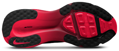 Nike Vomero 18 - Black/Red/Gray - Image 4