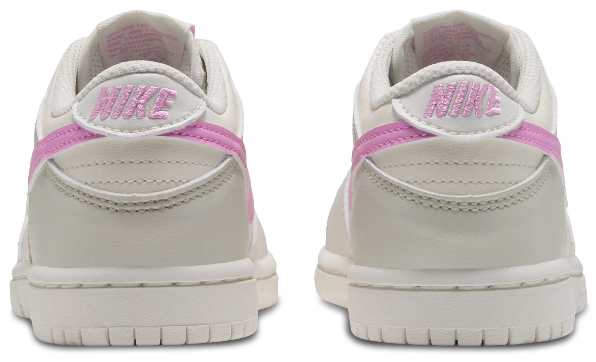 Nike Dunk Low N 童款 - Pink Rise/Sail/Phantom - Image 3