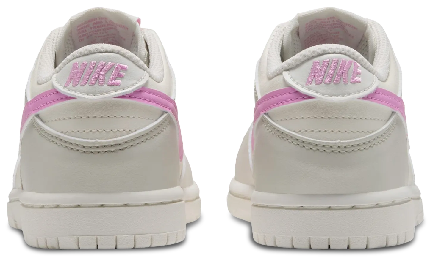 Nike Dunk Low N 童款 - Pink Rise/Sail/Phantom - Image 3