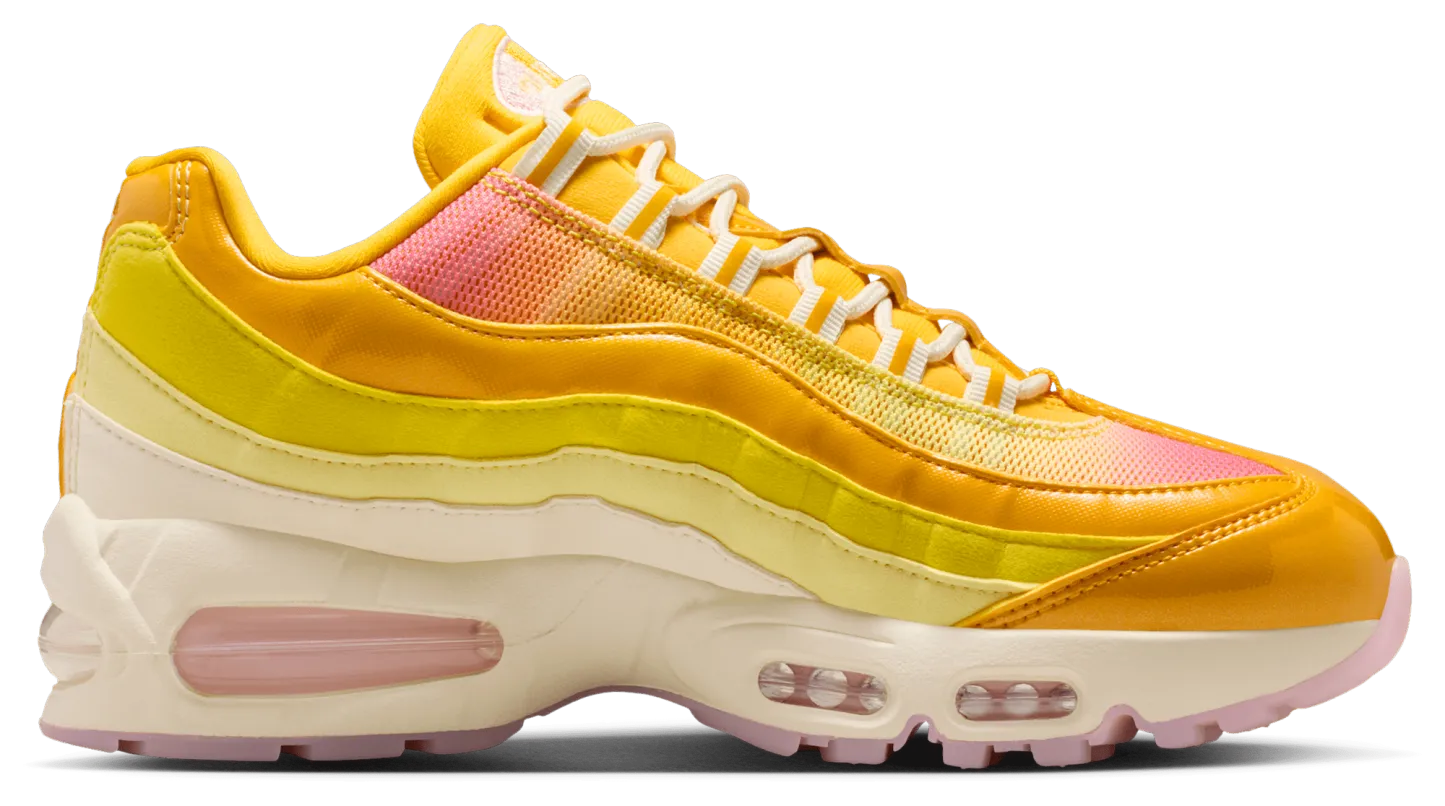 Nike Air Max 95 Big Bubble - Univ Gold/Coconut Milk/Pink Foam - Image 1