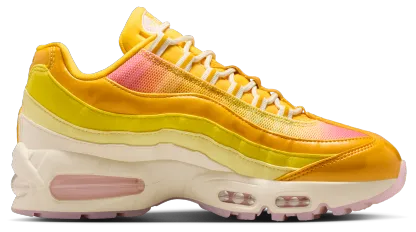 Nike Air Max 95 Big Bubble - Univ Gold/Coconut Milk/Pink Foam - Image 1