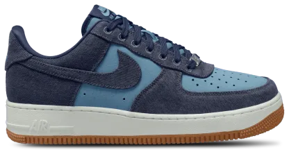 Nike Air Force 1 '07 LV8 - Summit White/Navy/Worn Blue - Image 1