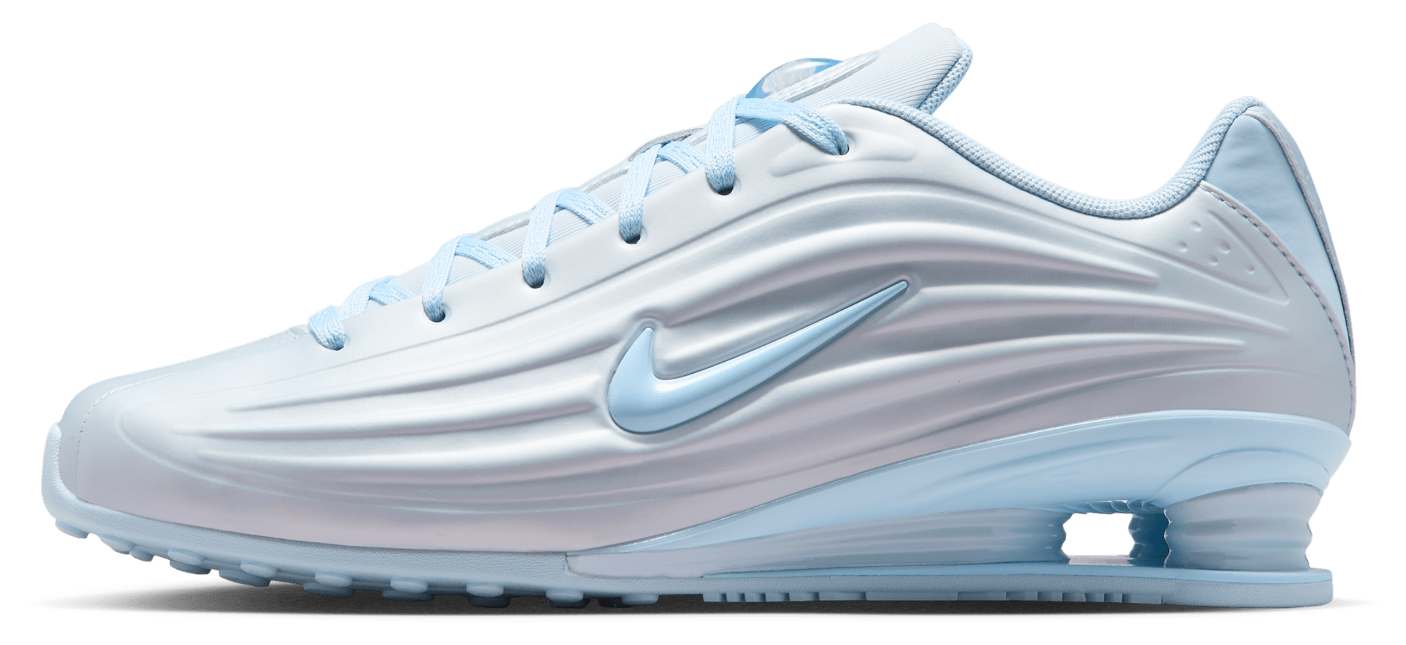 Nike Shox Z - Football Grey/Hydrogen Blue/Mtlc Silver - Image 2