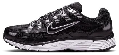 Nike P-6000 - White/Black/Mtlc Silver - Image 2