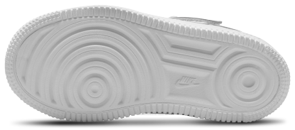 Nike Air Force 1 童款 - White/White - Image 5