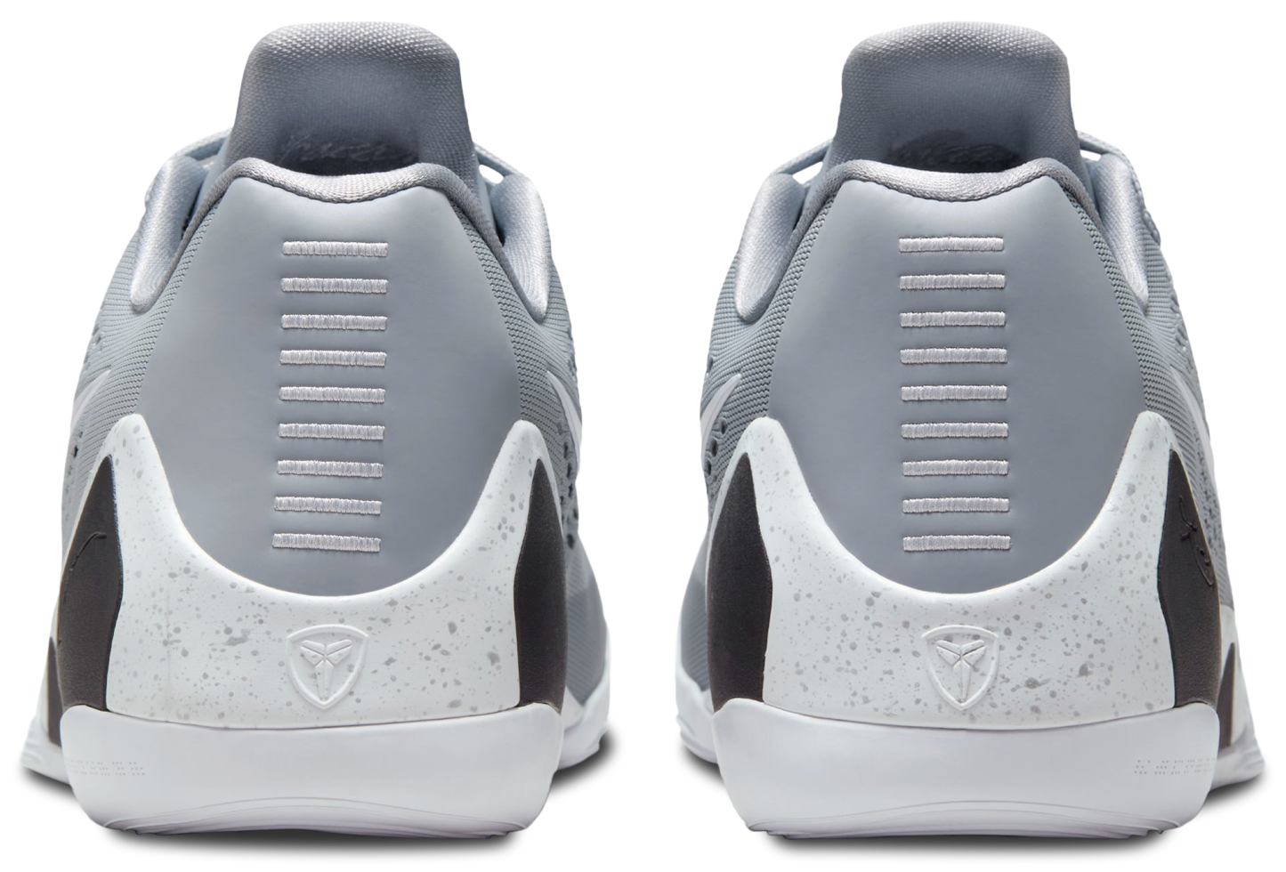 Nike Kobe 9 Elite Low EM - Wolf Grey/White - Image 3