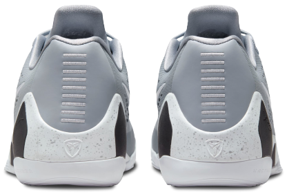 Nike Kobe 9 Elite Low EM - Wolf Grey/White - Image 3