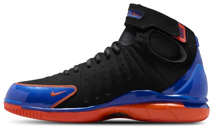 Nike Huarache 2k4 - Black/Varsity Royal/Orange - Image 2