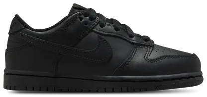 Nike Dunk Low 童款 - Black/Black - Image 1