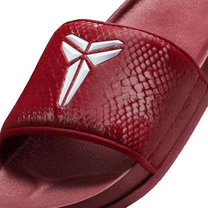 Nike Kobe Off Court Slides - White/Team Red - Image 6