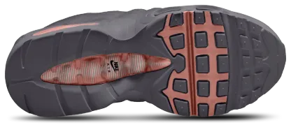 Nike Air Max 95 童款 - Rust Pink/Dark Gray/Sail - Image 4