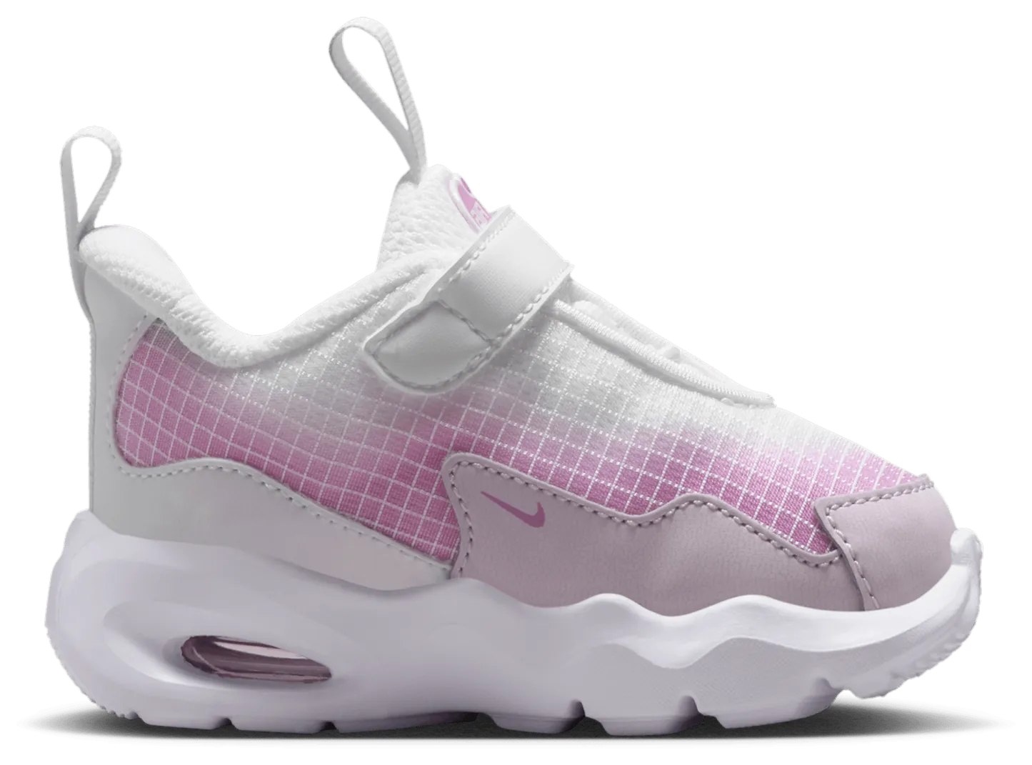 Nike Air Max Nova 童款 - White/Bleached Lilac/Playful Pink - Image 1