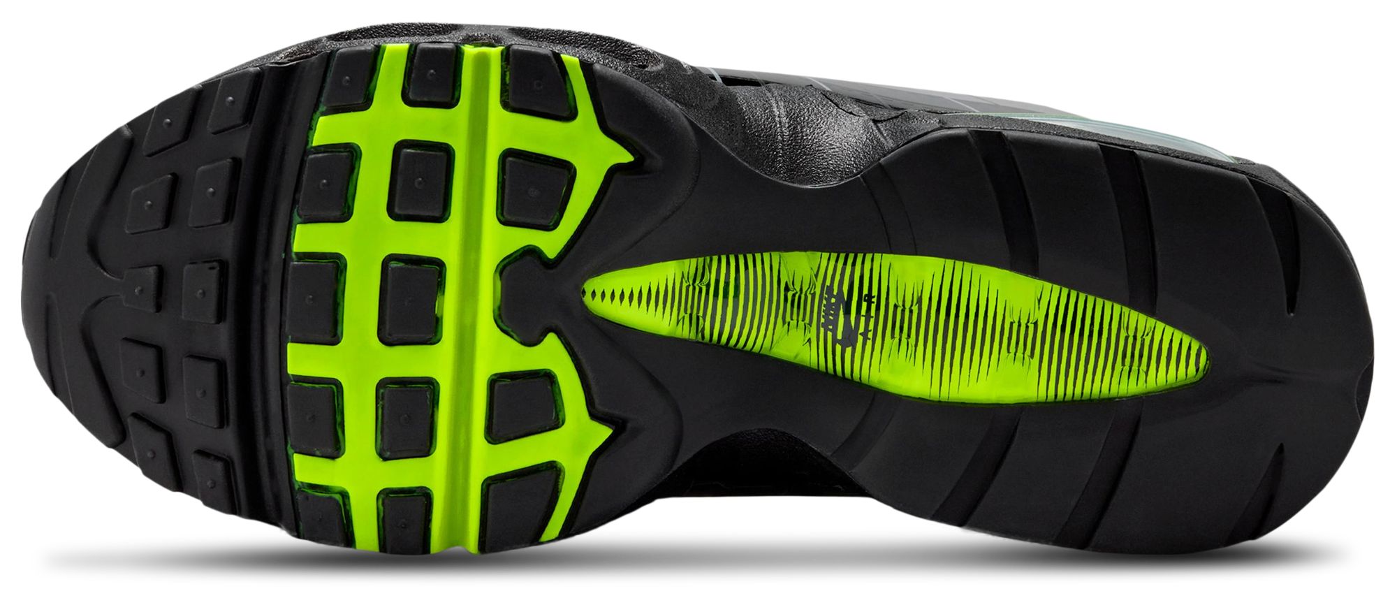 Nike Air Max 95 童款 - Black/Silver/Grey - Image 5