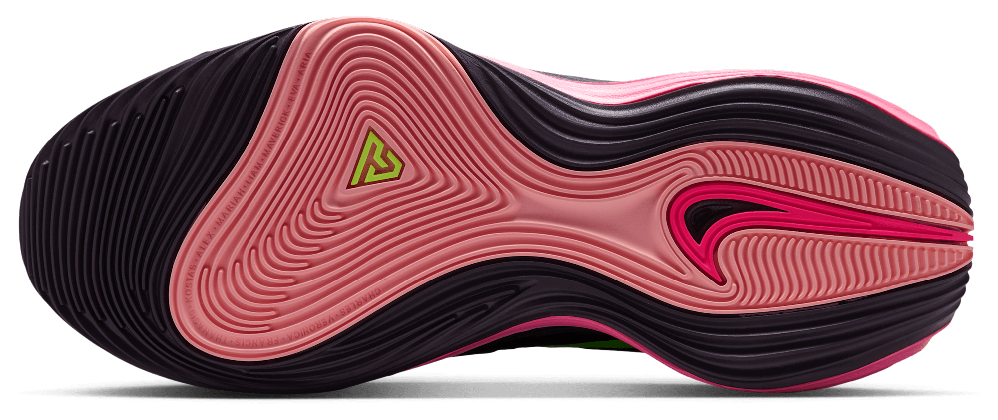 Nike Giannis Immortality 5 - Oracle Pink/Hyper Pink/Volt - Image 5