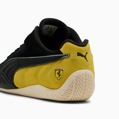 Scuderia Ferrari Speedcat Men's Sneakers - PUMA Black-Speed Yellow-Warm White - 3