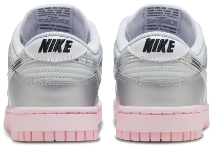 Nike Dunk Low LX - Photon Dust/Metallic Silver/Pink Foam - Image 3