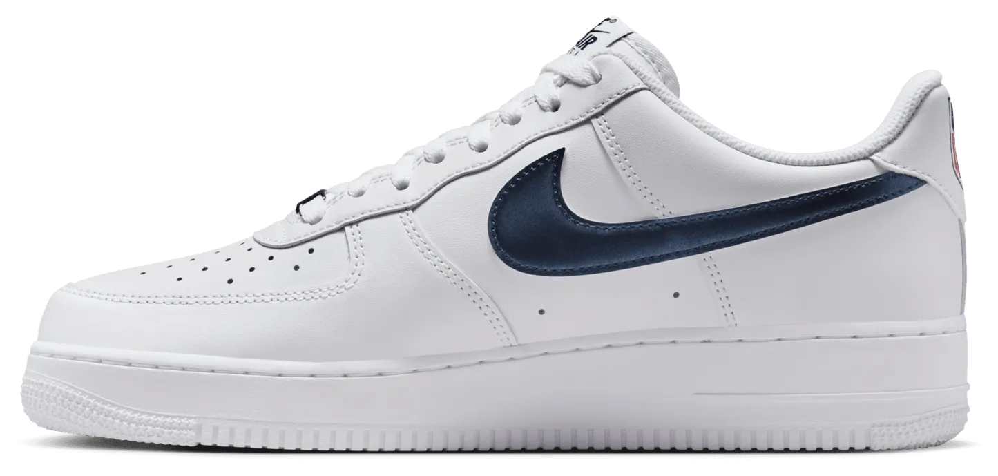 Nike Air Force 1 Low US - White/Midnight Navy/University Red - Image 2