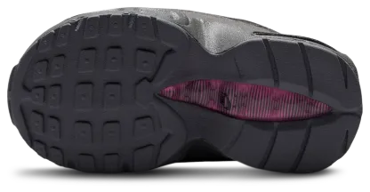 Nike Air Max 95 童款 - Cool Gray/Black/Playful Pink - Image 5