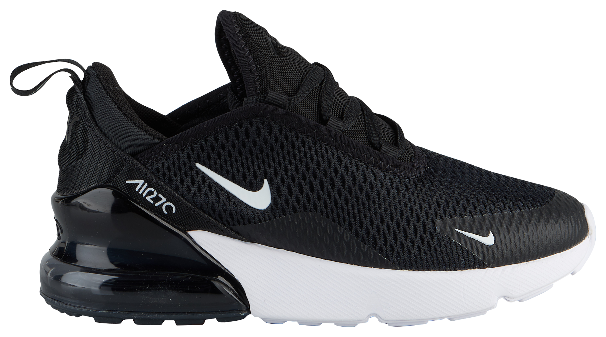 Nike Air Max 270 童款 - Black/White/Anthracite - Image 1