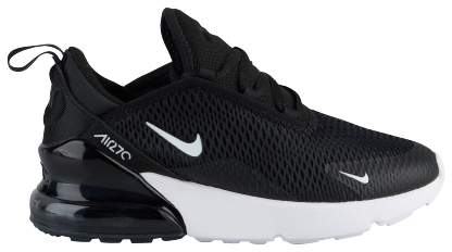 Nike Air Max 270 童款 - Black/White/Anthracite - Image 1