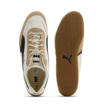 PUMA x NAHMIAS Speedcat Sneakers - Warm White-Sand Dune-Flat Dark Gray - 6