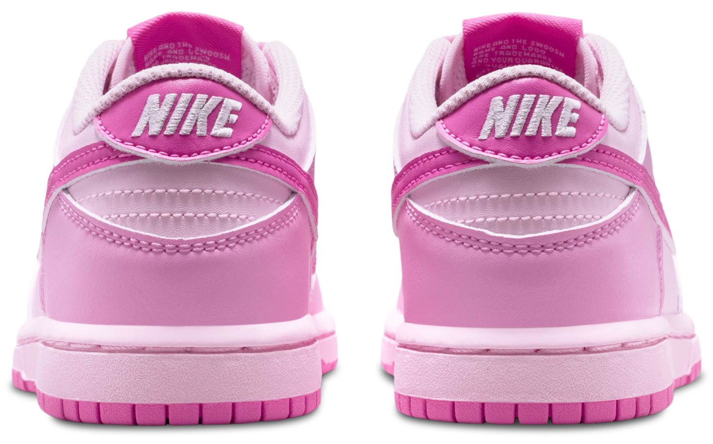 Nike Dunk Low N 童款 - Playful Pink/Pink Rise/Pink Foam - Image 3