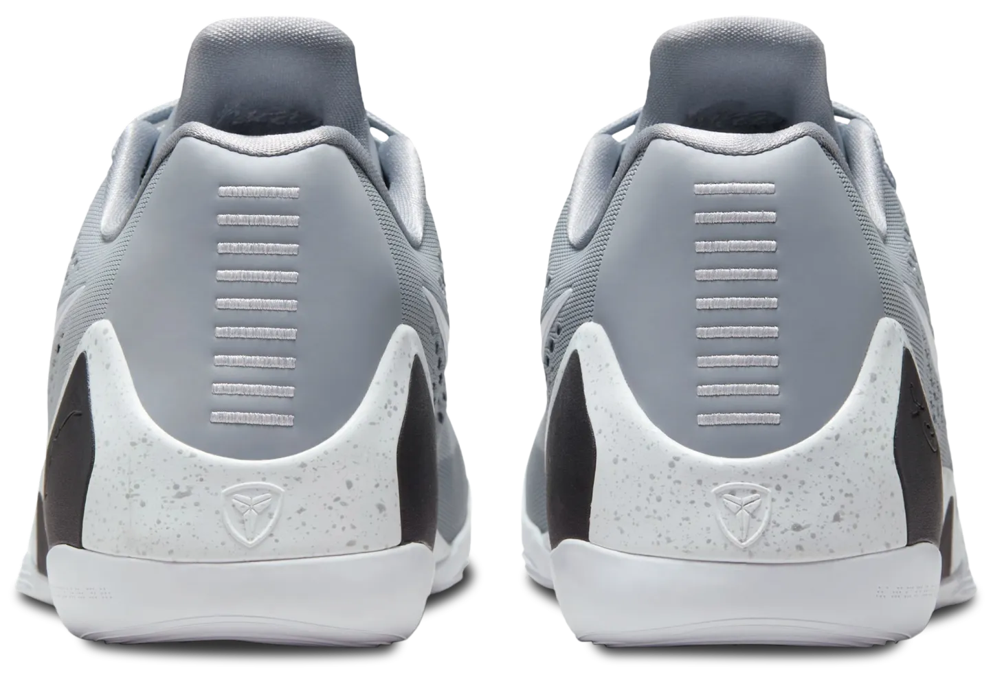 Nike Kobe 9 Elite Low EM - Wolf Grey/White - Image 3