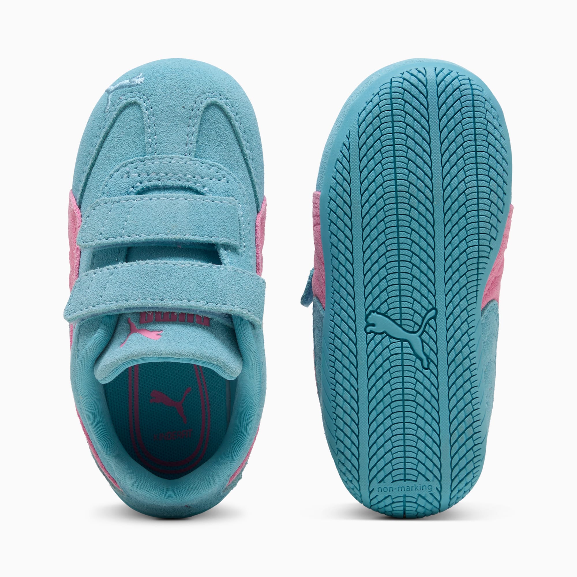 Speedcat OG Toddlers' Easy On Sneakers - Aqua-Posie Pink - 4