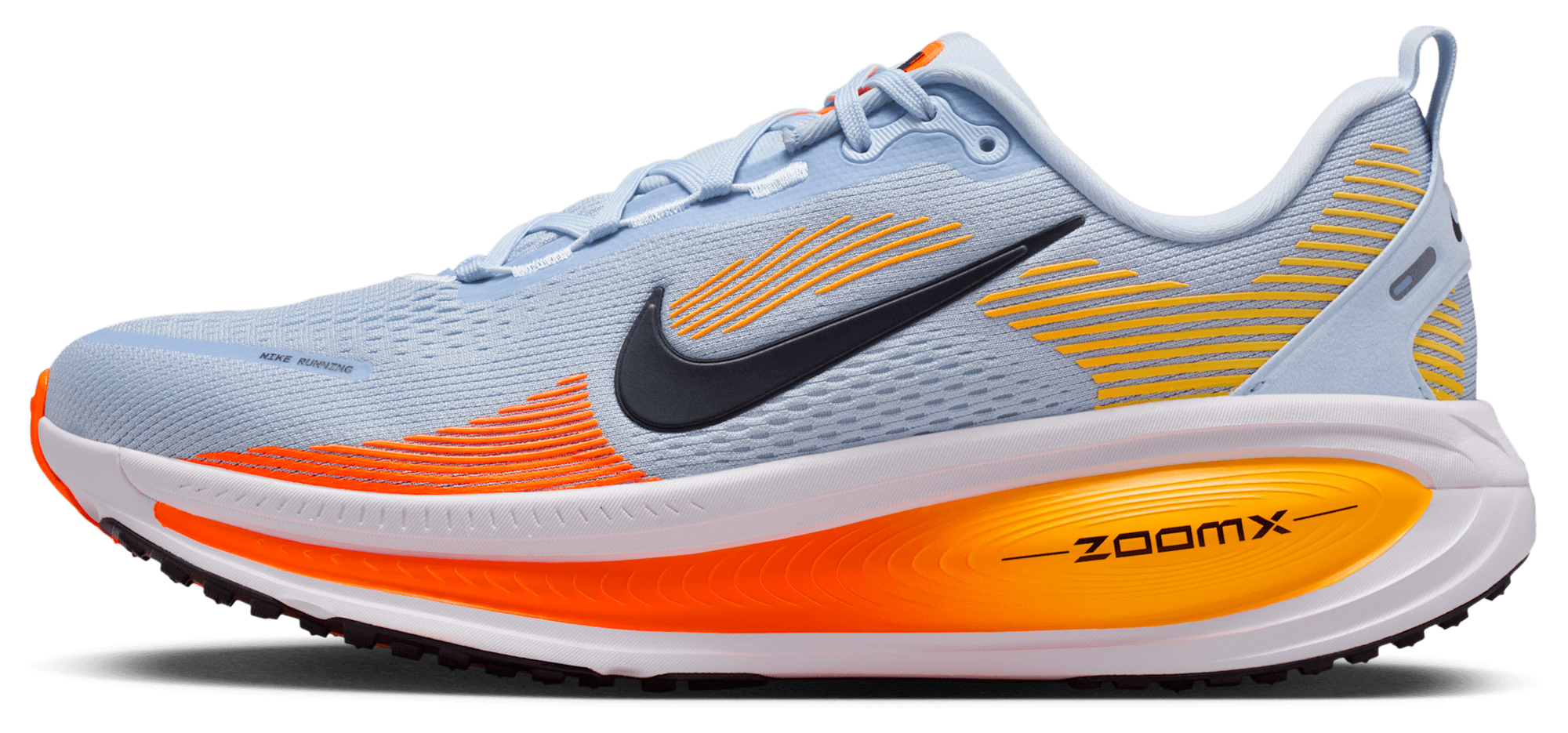 Nike Vomero 18 - Blue/Black/Orange - Image 2