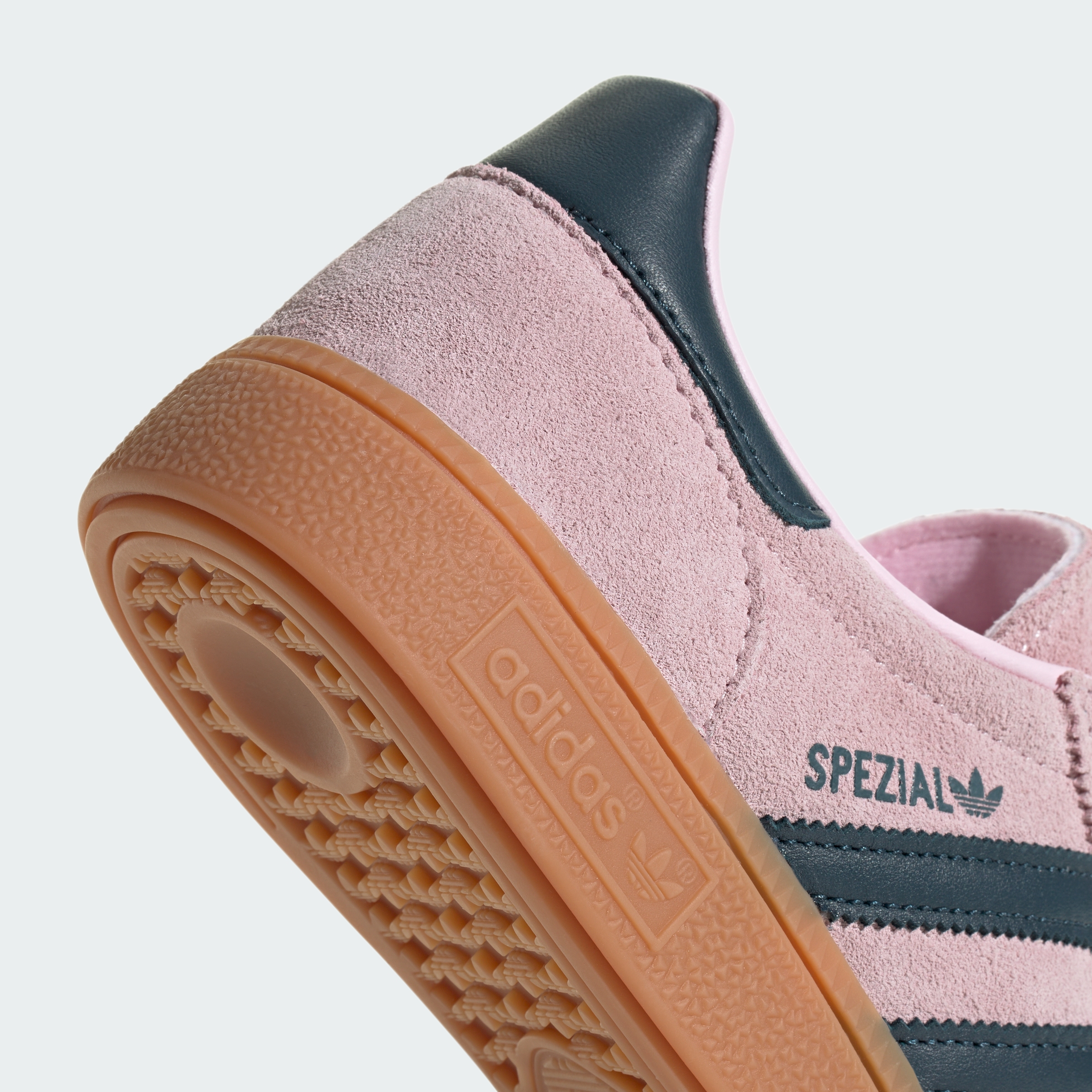 adidas Handball Spezial Shoes - Clear Pink / Arctic Night / Gum - View 10