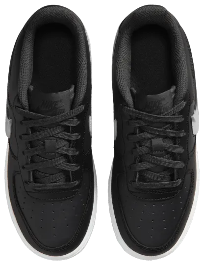 Nike Air Force 1 童款 - Vast Grey/Dark Smoke Grey/Black - Image 4