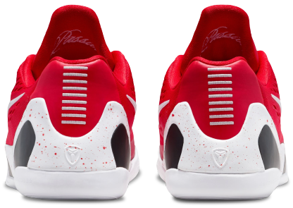 Nike Kobe IX EM 童款 - White/Red - Image 3