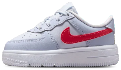Nike Air Force 1 Low 童款 - Grey/Pink/White - Image 2