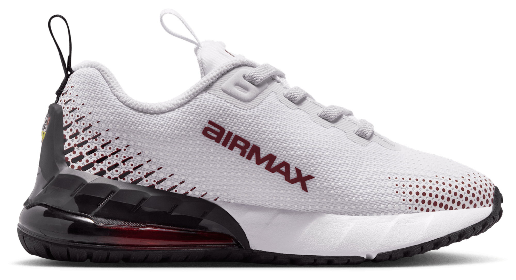 Nike Air Max Phoenix 童款 - Black/White/Team Red - Image 1